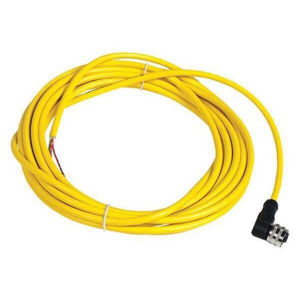 Cable de conexión Telemecanique Sensors, 16.4 pies, Amarillo, 250VCA/300VCD - XZCPV1965L5