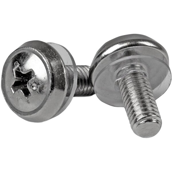 Startech.Com 100 Pack of M5 Mounting Screws - M5 x 12mm Screws - CABSCREWSM5