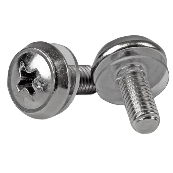 Startech.Com 100 Pack of M5 Mounting Screws - M5 x 12mm Screws - CABSCREWSM5