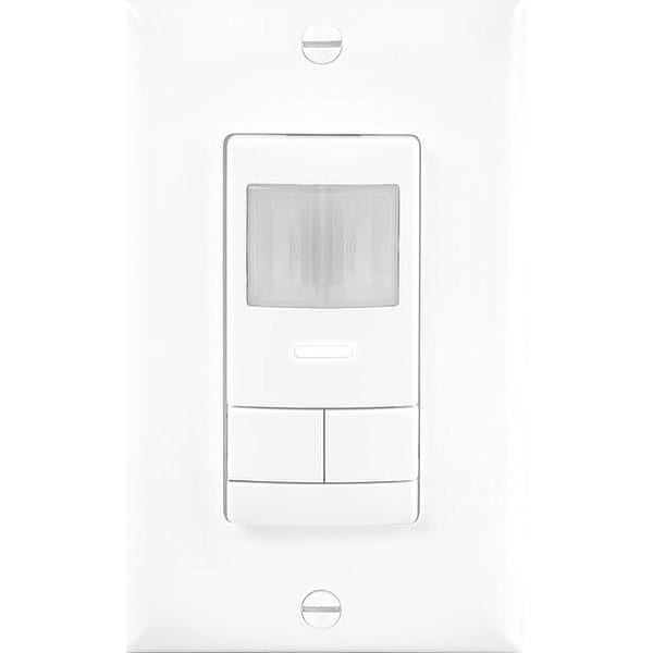 Sensor de ocupación Sensorswitch, PIR/Micro, 2000 pies cuadrados, blanco - WSX PDT 2P WH