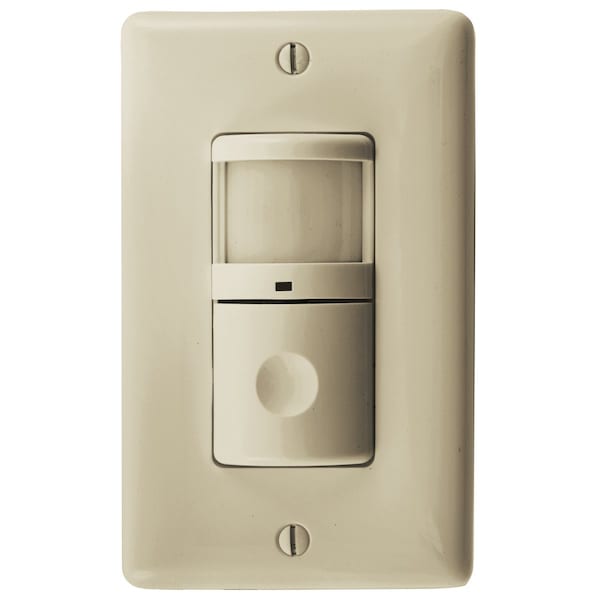 Sensor de ocupación/vacancia de Hubbell Wiring Device-Kellems, PIR, 1200 pies cuadrados, Marfil - WS2000I