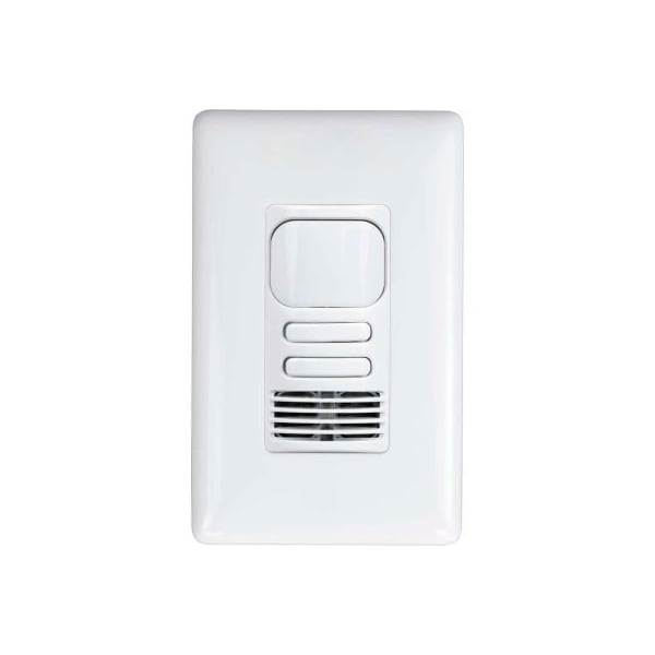 Hubbell Lighting Hubbell LightHawk PIR/Ultrasonic 2-Button Wall Switch Occupancy Sensor, Dual Relay, White - LHDCMTD2-G-WH

Sensor de ocupación de interruptor de pared de 2 botones PIR/Ultrasonido de Hubbell LightHawk, con relé dual, color blanco - LHDCMTD2-G-WH