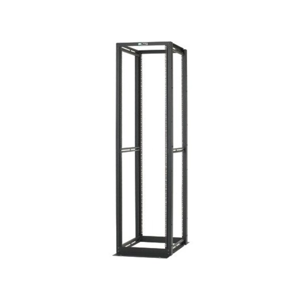 Panduit Rack, 4P, STL, 42RU, 30x23x79in, CNMH, BLK, EA - R4PCN79