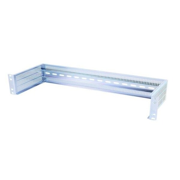Antaira Din-Rail to 19" Rack Mount Adapter for all Din-Rail Mountable Products, 2U Height - DIN-RACK-2U