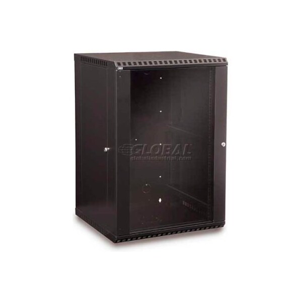 Kendall Howard Kendall Howard 18U Fixed Wall Mount Cabinet - Glass Door - 3140-3-001-18