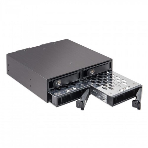 Abacus 4 Bay 2.5 in. SATA Drive Mobile Rack for 5.25 in. Drive Bay - AB689417