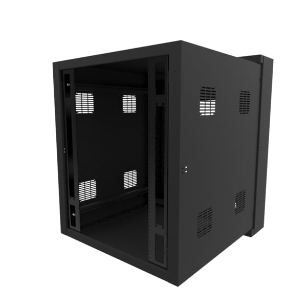 Hammond 18U 30W 35D SWING WALL CABINET - HWC3018U35BK