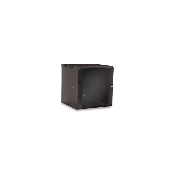 Swe-Tech 3C 12U LINIER Fixed Wall Mount Cabinet with Glass Door, 250 lb capacity - FWT61C2-11212