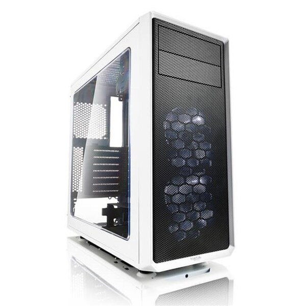 Virtual Fractal Focus G No Power Supply Atx Mid Tower with Window - White - VI1098047