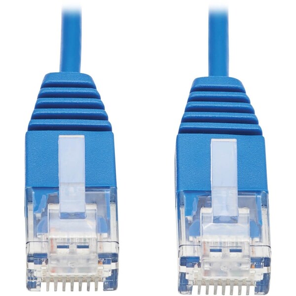 Tripp Lite Cat6 Gigabit Ethrnt Cable Mold, N200-UR01-BL - N200-UR01-BL