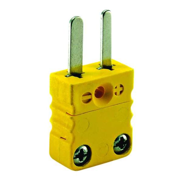 Conector para termopar Dayton, K, Amarillo, en Miniatura - 36GK84