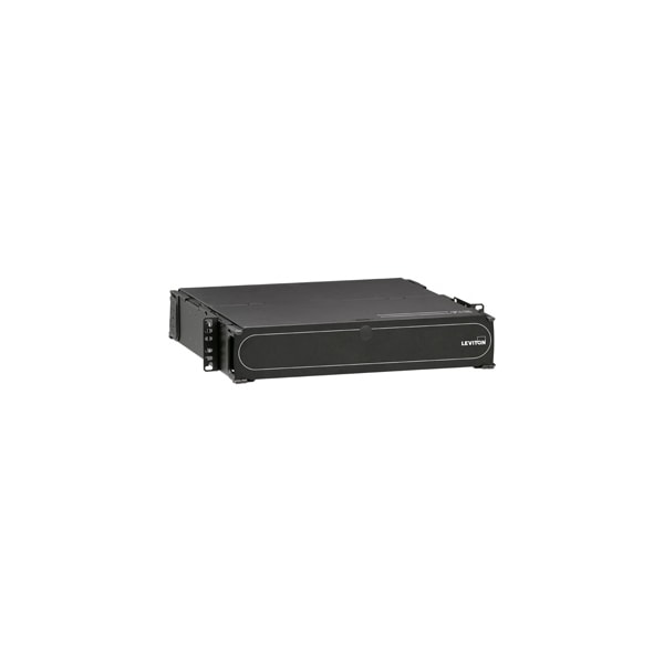 Leviton RACK-MT ENCLOSURE OPT-X 1000I, EMPTY, ADD PLATES/MODS/TRAYS - 5R2UM-S06