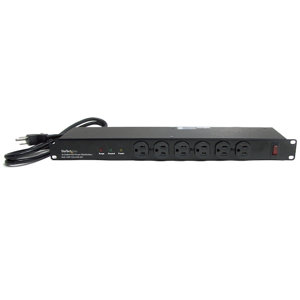 Startech.Com 16 Outlet PDU Power Distribution Unit 125V 15A (12A UL) - RKPW161915
