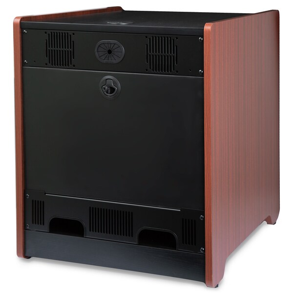 Startech.Com 12U Wood Enclosed Office Server Rack - 300lbs Capacity - RKWOODCAB12