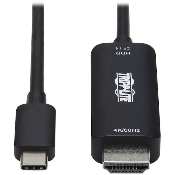 Tripp Lite Usb C To Hdmi Adptr Cable 4K60, U444-003-HDR4BE - U444-003-HDR4BE