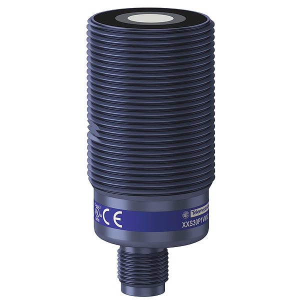 Sensor ultrasónico cilíndrico Telemecanique Sensors, carcasa de PBT - XXS30P1VM12