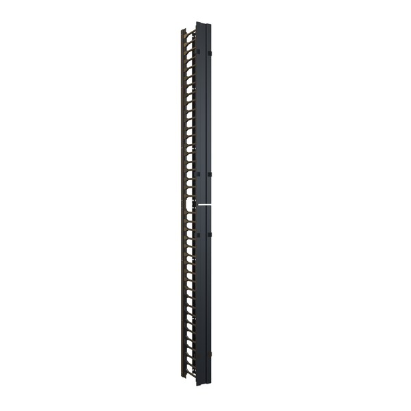 Hammond 42U 30W H1 VERTICAL FINGER MGR - H1VFMC3042UBK
