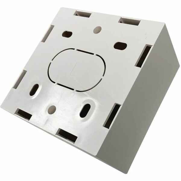 Tripp Lite SINGLE-GANG SURFACE MOUNTING BOX UK STYLE 86 X 86 X 47MM WHITE - N042U-MB1