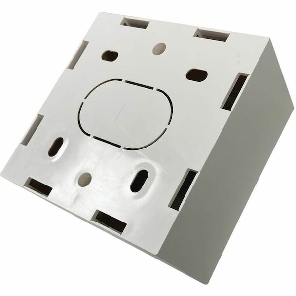 Tripp Lite SINGLE-GANG SURFACE MOUNTING BOX UK STYLE 86 X 86 X 47MM WHITE - N042U-MB1