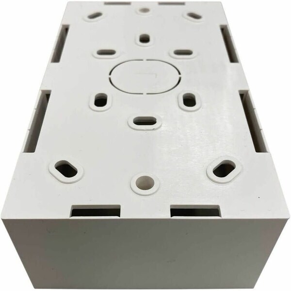Tripp Lite DOUBLE-GANG SURFACE MOUNTING BOX UK STYLE 86 X 147 X 47MM WHITE - N042U-MB2