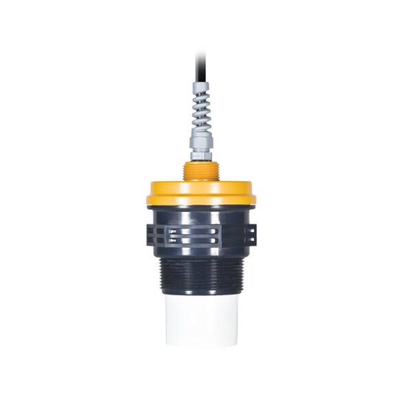 Sensor de nivel ultrasónico Apg Rango: 1-25 pies para líquidos, Rango: 1-10 pies para sólidos, cable de 6 pies - LPU-2428-C6