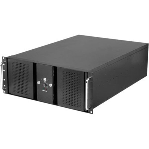 Athena Computer Power RM-DD4U48RR508 4U Rackmount Black Steel Chassis - RM-DD4U48ER508