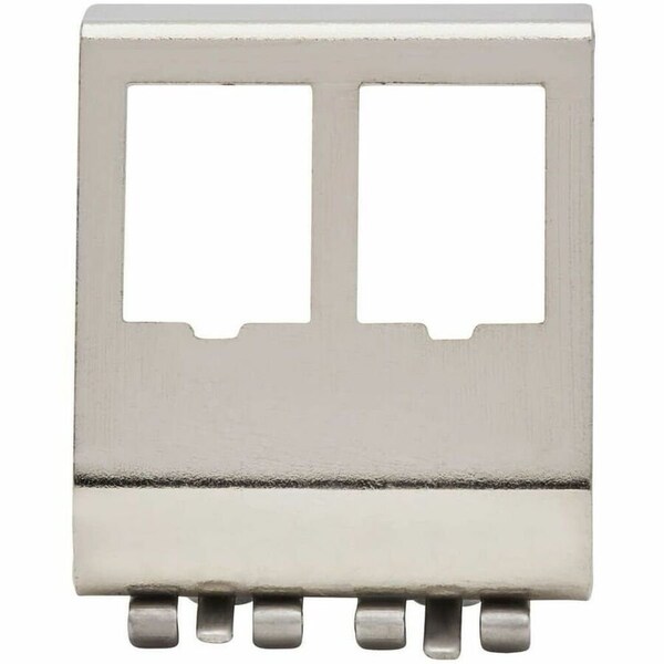 Tripp Lite 2-PORT METAL DIN-RAIL MOUNTING MODULE FOR SNAP-IN KEYSTONE JACKS - N063-002