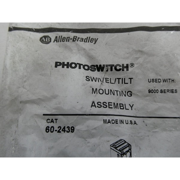 Soporte de montaje giratorio/inclinable para sensor de ensamble de partes y accesorios de PHOTOSWITCH - 60-2439