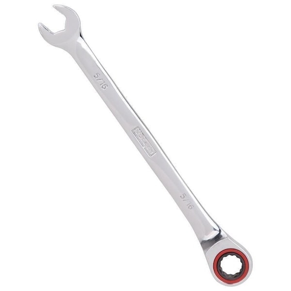Llave Combinada Vulcan, SAE, Cabeza de 5/16 pulgadas, Acero al Cromo Vanadio, Pulido Espejo - PG5/16