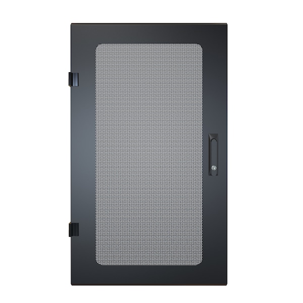 Hammond 20U VENTED DOOR FOR RCK - RCKVD20UBK1