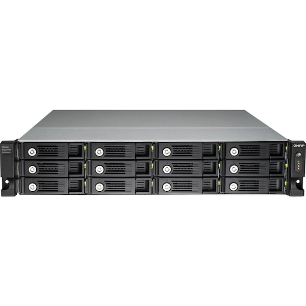 Qnap 12-Bay Rack Expansion Enclosur - UX-1200U-RP-US