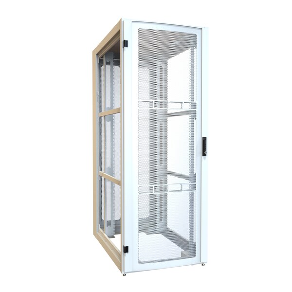Hammond 42U 30W 48D WHT DATA CABINET - H13042U48WH
