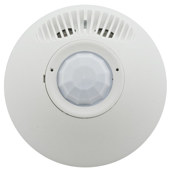 Sensores de ocupación Bryant, Tecnología Dual Adaptativa, Montaje en techo, 1000 pies cuadrados, 120/277V CA, Blanco - MSD1000CL