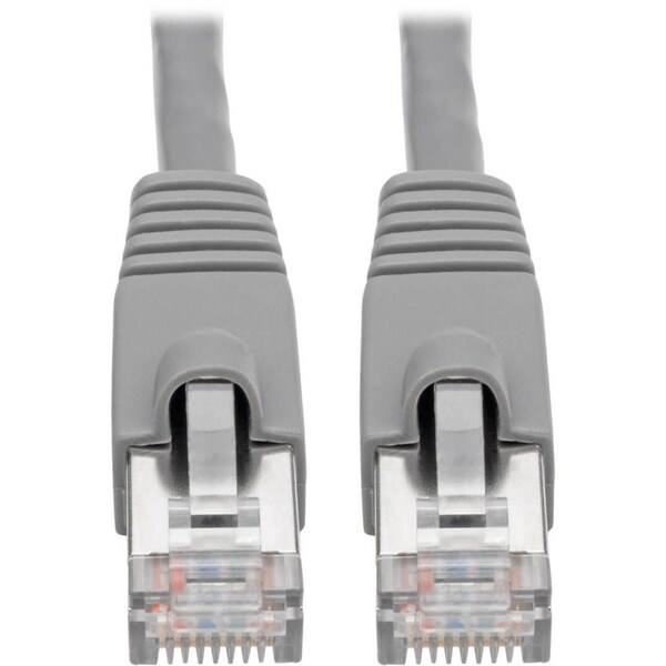 Tripp Lite Cat6A Ethrnt Cable 10G Stp Sna, N262-008-GY - N262-008-GY