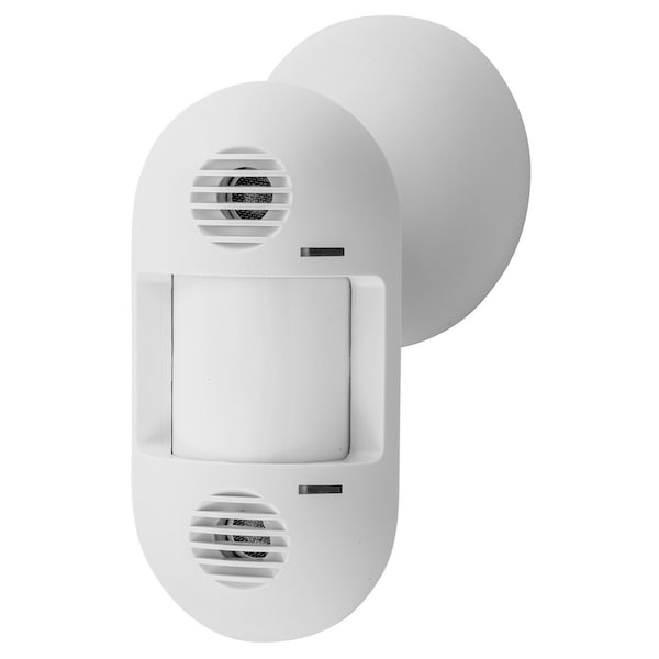Sensores de ocupación Bryant, Tecnología Dual Adaptativa, Montaje en Techo, 1600 Pies Cuadrados, Blanco - MSD1600W