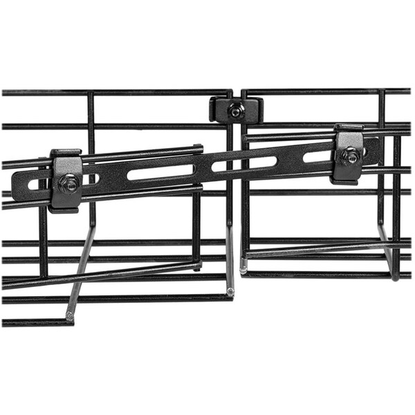 Tripp Lite Tripp Lite by Eaton Axis Coupler for Wire Mesh Cable Trays - Coupler - Black Powder Coat - Metal - SRWBAXISCPLR