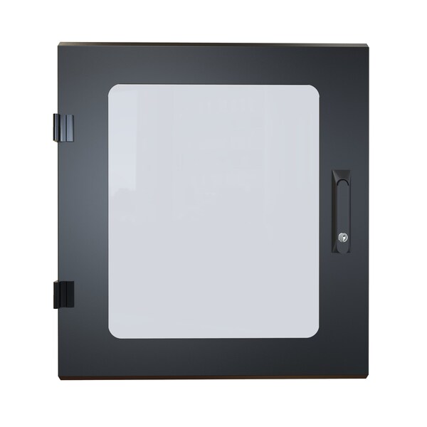 Hammond 12U WINDOW DOOR FOR RCK - RCKWD12UBK1