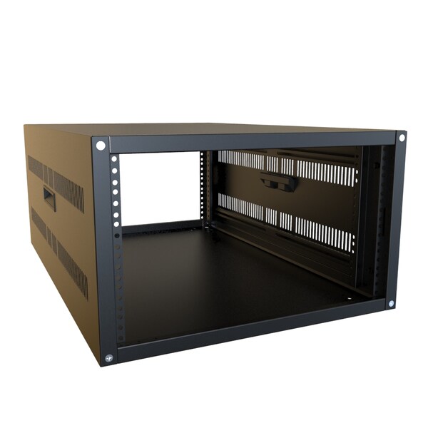 Hammond 6U 31.5D VENTED RACK CABINET - RCHV1901031BK1