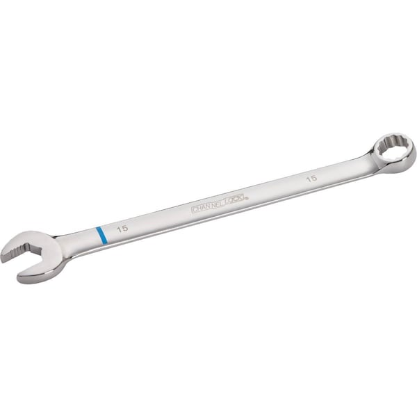 Channellock Llave Combinada Métrica de 15 mm con 12 Puntos - 306770