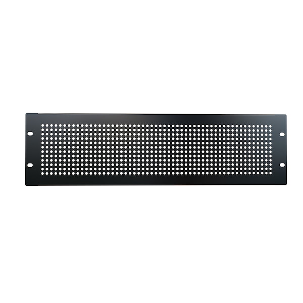 Hammond 3U PERFORATED Panel - PPFS19005BK2