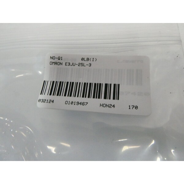 SENSOR FOTOELÉCTRICO 24-240V-CA 12-240V-CD - E3JU-25L-3