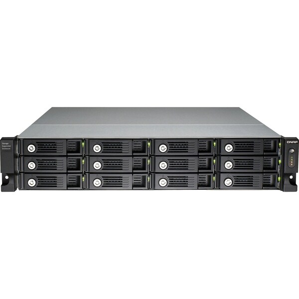 Qnap 12Bay Rack Expansion Enclosure - UX-1200U-RP
