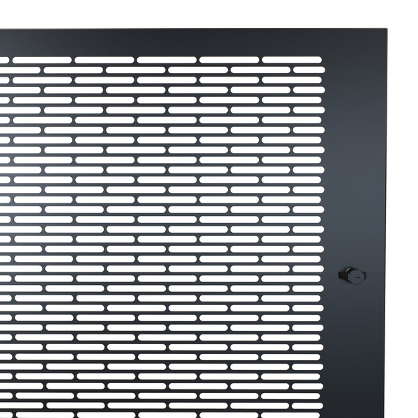 Hammond Hammond 24U Vented Door w/Lock - 24U Rack Height - RCSC19042VDBK1