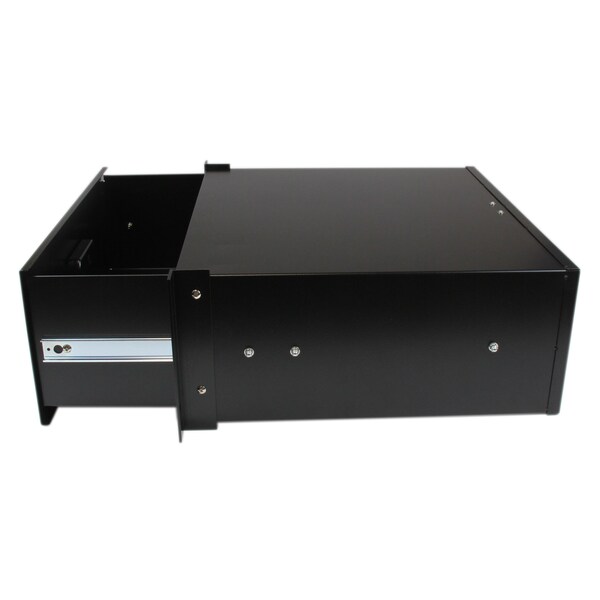 Startech.Com 4U Black Steel Storage Drawer for 19in Racks and Cabinets - 4UDRAWER