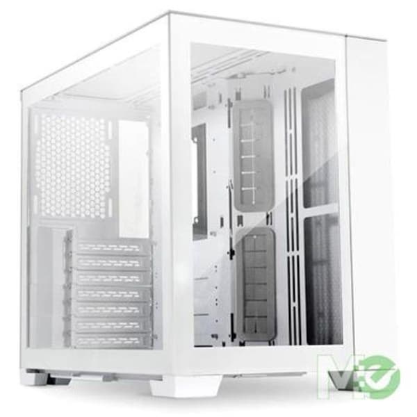 Lian Li Lian-Li O11D MINI -S 2 x 2.5 in.; 2 x 3.5 in. ATX-M-ATX & ITX Mini Computer Case with Tempered Glass; Snow White - O11D MINI -S