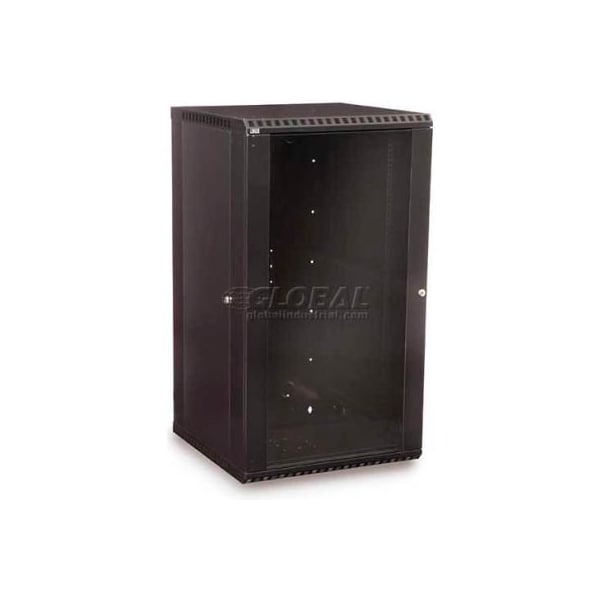 Kendall Howard Kendall Howard 22U Fixed Wall Mount Cabinet - Glass Door - 3140-3-001-22