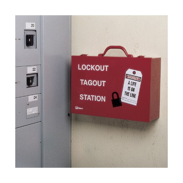 Panduit Empty Metal Wall Mount Cabinet, 14.75"x1 - PSL-STATION