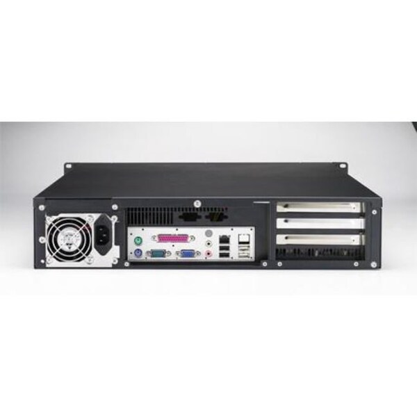 Advantech 2U Rackmount Chassis for ATX/ MicroATX Motherboard with Low-Profile Rear Bracket Option - ACP-2010MB-00D