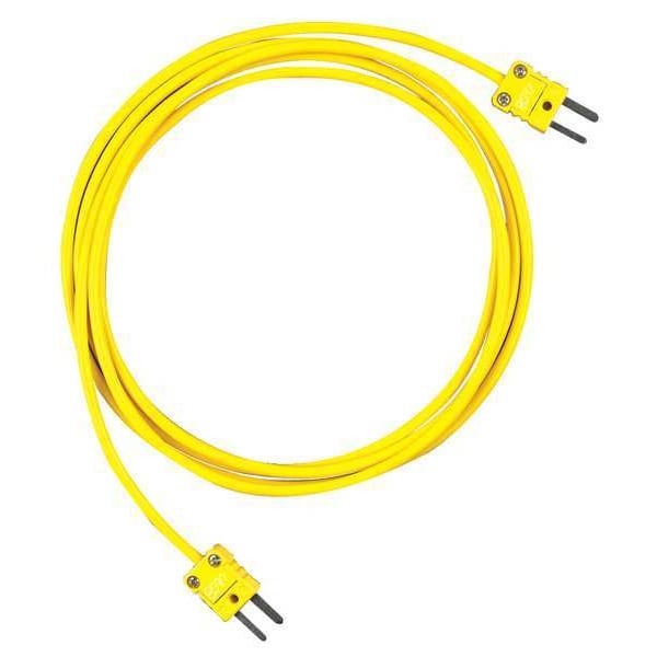 Bloqueo sanitario EXT Lead, PVC, 36 pulgadas L, amarillo - ACC-EX-K-3-MM