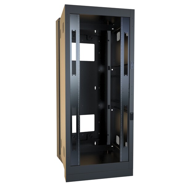 Hammond 36U 30W 35D SWING OUT CABINET - HWF3036U36BK